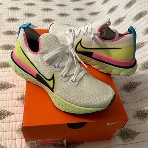 Nike react infinity running shoes